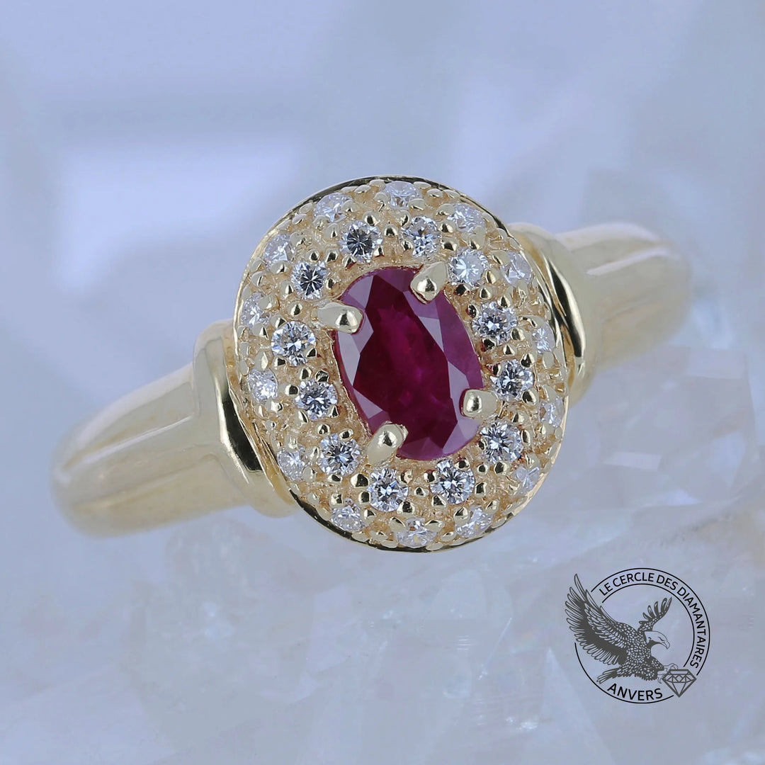 Bague Rubis - Tapis Rouge