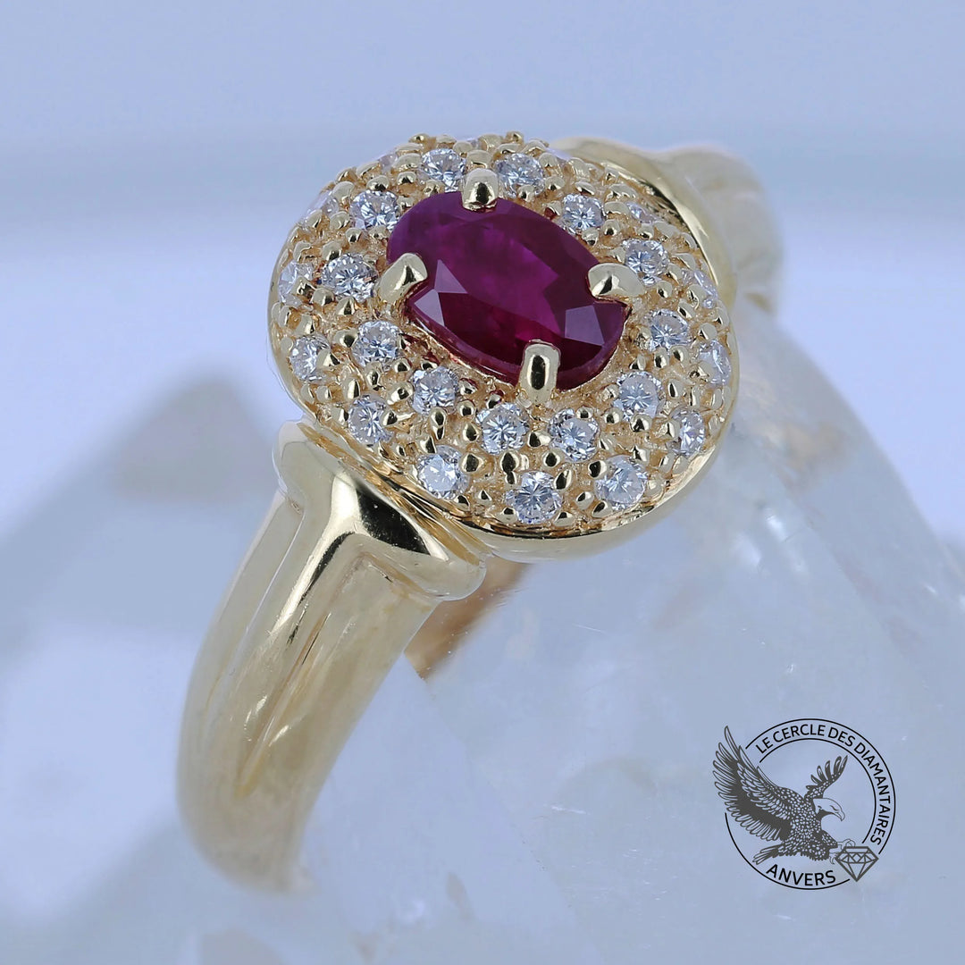 Bague Rubis - Tapis Rouge
