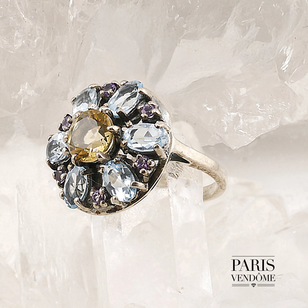 Bague Citrinne - Sandrine