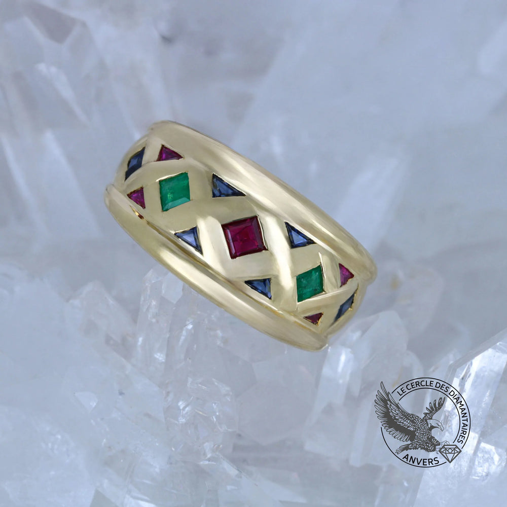 Bague Rubis - Tourte