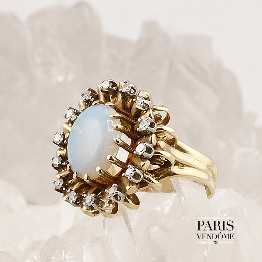 Bague Opale