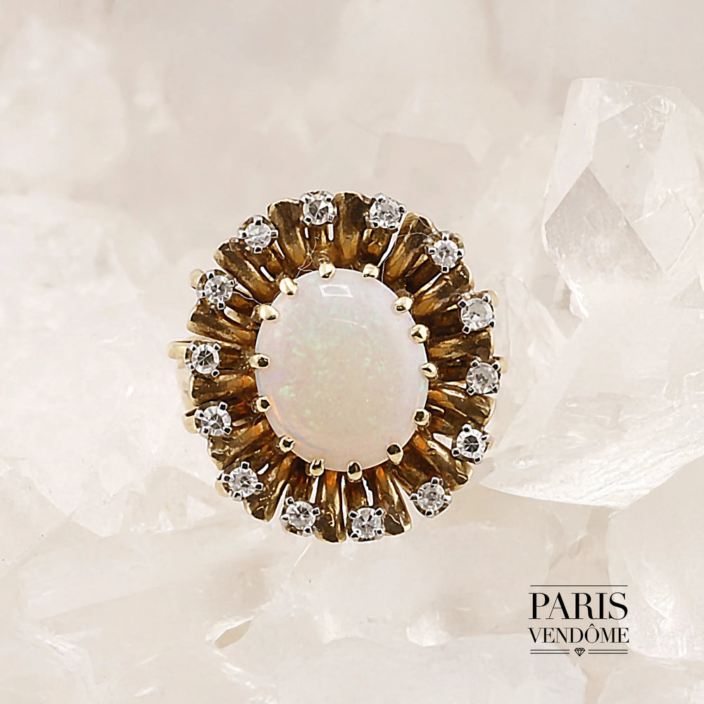 Bague Opale