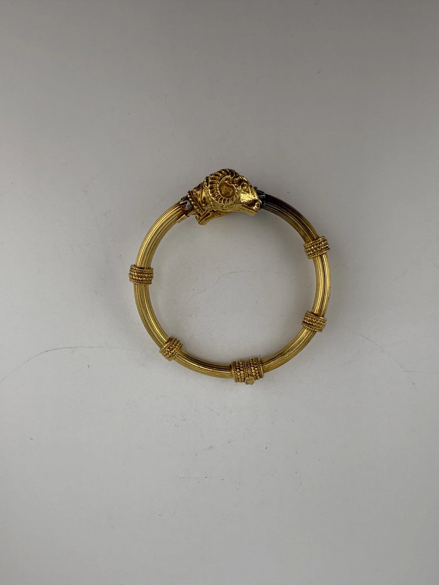 Bracelet Zolotas tête de bélier